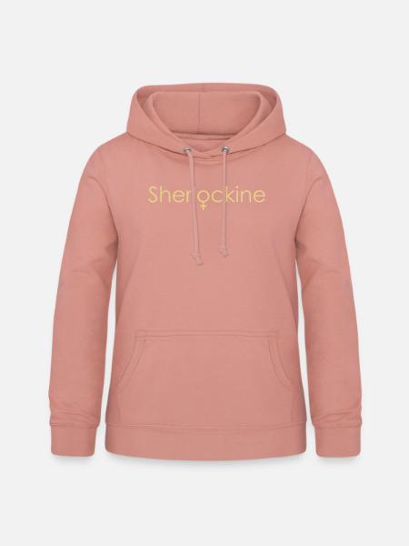 Sherlockine - Frauen Hoodie - Altrosa