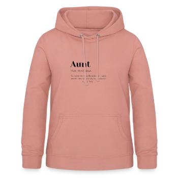 Tante - Frauen Hoodie - Altrosa - Vorne - AI Model Female 172 light (172cm)