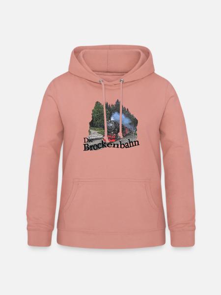 brockenbahn dampflok schierke 1 - Frauen Hoodie - Altrosa