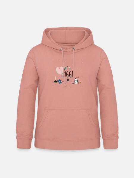 Hygge - Frauen Hoodie - Altrosa