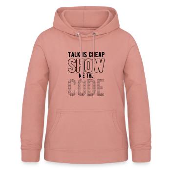 Software Ingenieur Informatiker Programmierer - Frauen Hoodie - Altrosa - Vorne - AI Model Female 172 light (172cm)