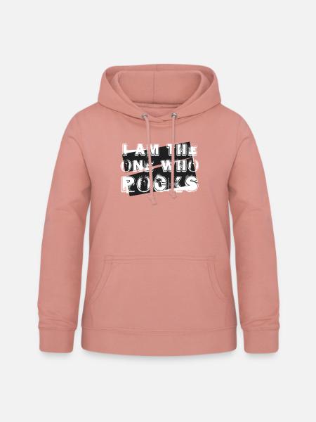 Rocks - Frauen Hoodie - Altrosa