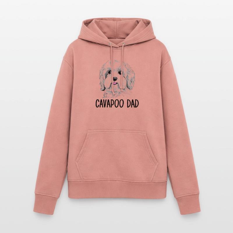 Cavapoo Papa, Cavapoo Sweat à capuche Femme
