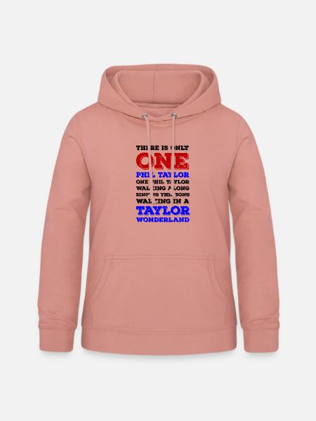 One Phil Taylor - Frauen Hoodie - Altrosa