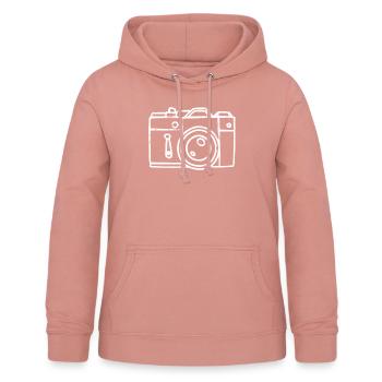 Camera - Photographer - Photographer T-Shirt - Photographer - Women's Hoodie - dusky rose - Front - AI Model Female 172 light (172cm)