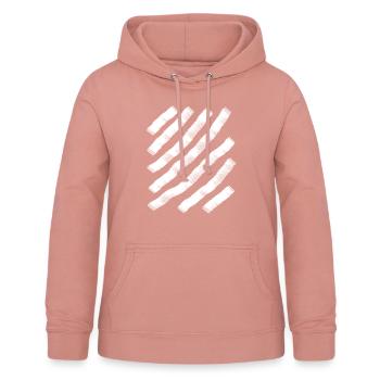 Scratch - Frauen Hoodie - Altrosa - Vorne - AI Model Female 172 light (172cm)
