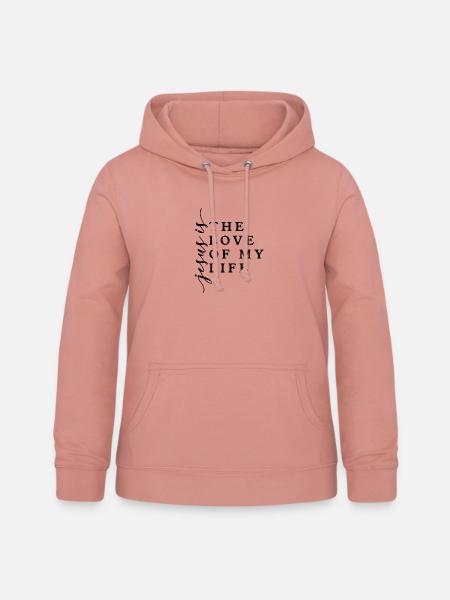 Jesus & Christlicher Glaube - Frauen Hoodie - Altrosa