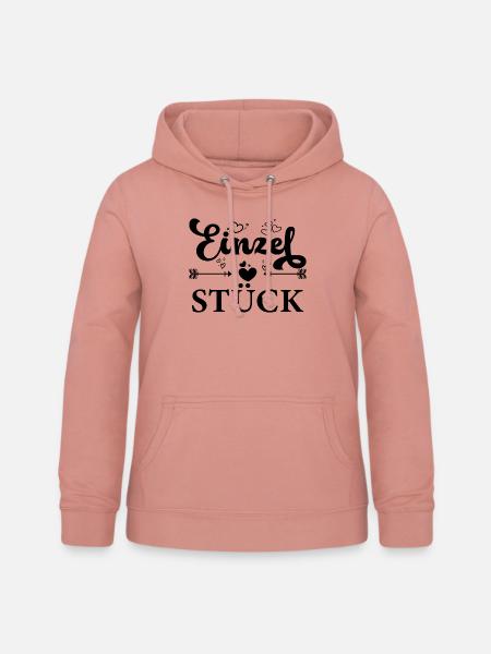 Einzelstück - Frauen Hoodie - Altrosa