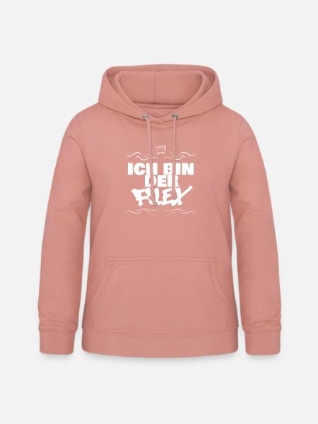 Koenig Alex Name - Frauen Hoodie - Altrosa
