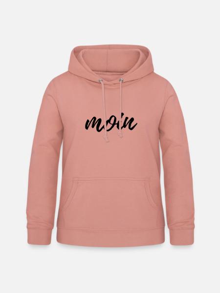 Moin - Frauen Hoodie - Altrosa