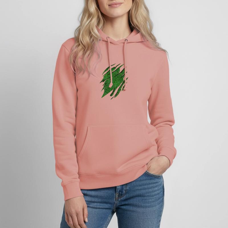 Entwickler Coder Programmierer Frauen Hoodie