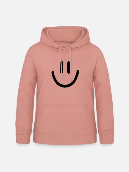 :) smiley smily - Frauen Hoodie - Altrosa