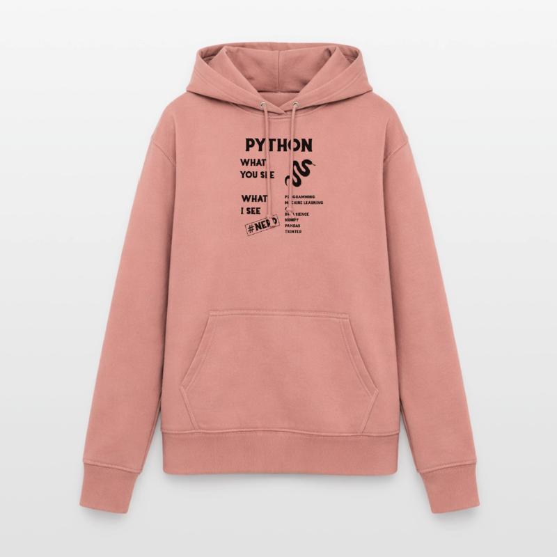 Programmation Python Sweat à capuche Femme