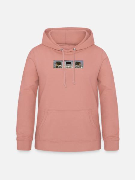 Stade Geoffroy GUICHARD BD - Frauen Hoodie - Altrosa