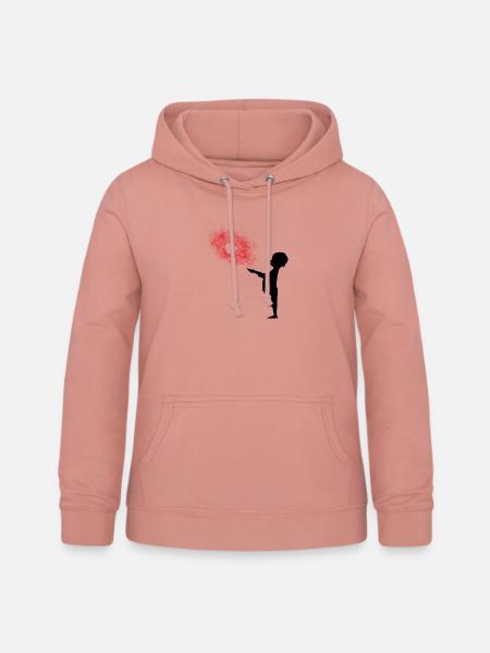 Spread the Love - Frauen Hoodie - Altrosa