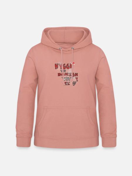 Hygge den dänischen Weg! - Frauen Hoodie - Altrosa