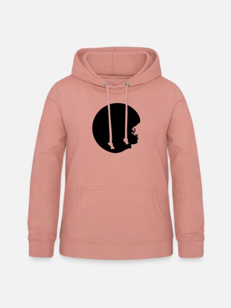 Aretha Franklin - Frauen Hoodie - Altrosa
