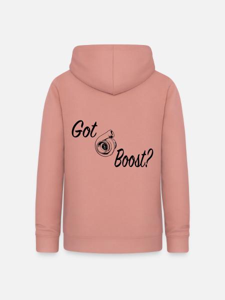 Got Boost? - Frauen Hoodie - Altrosa
