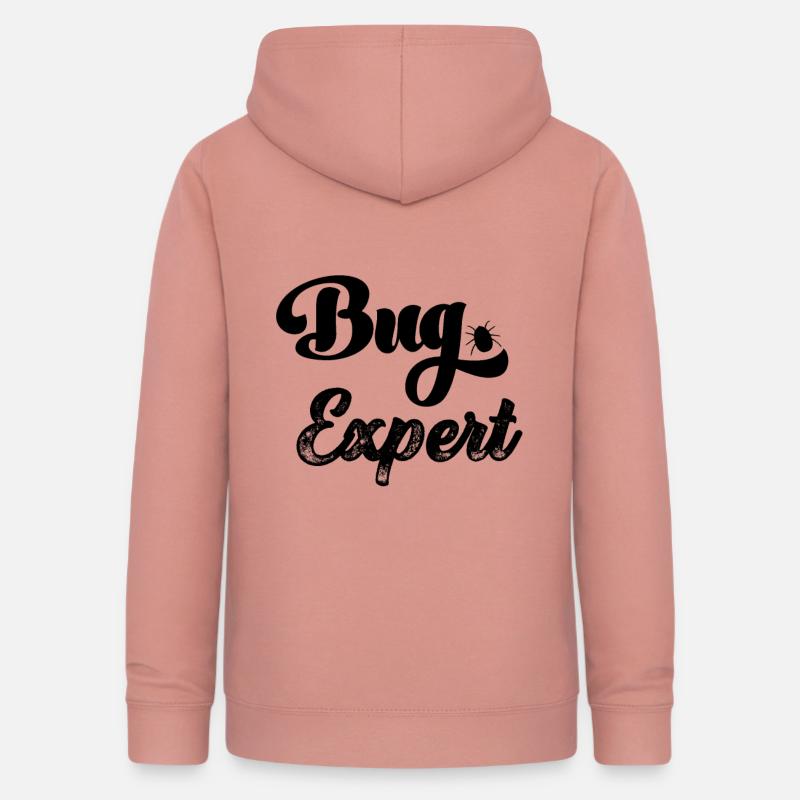 Bug Expert Bugs Gamer Computer Scientist Programming - Women's Hoodie - dusky rose