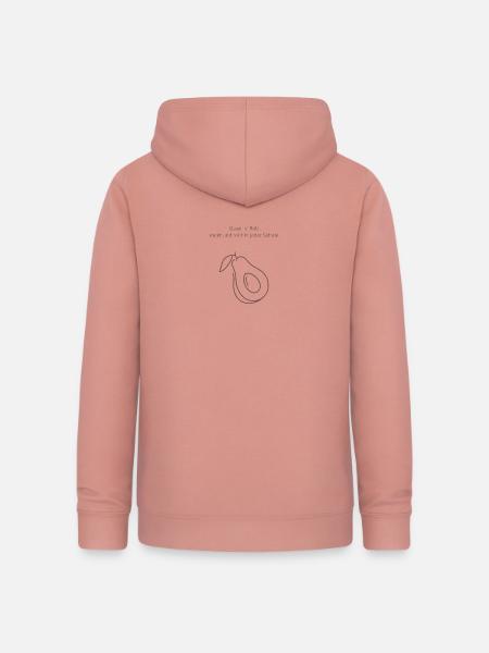 Avocado - Rock´n´Roll - Frauen Hoodie - Altrosa
