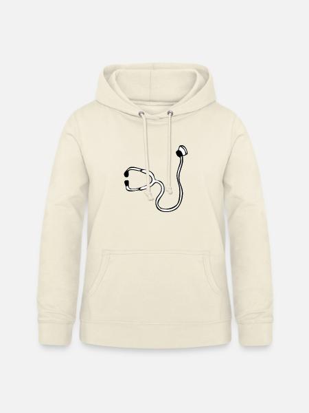 stethoskop - Frauen Hoodie - Vanille-Milchshake