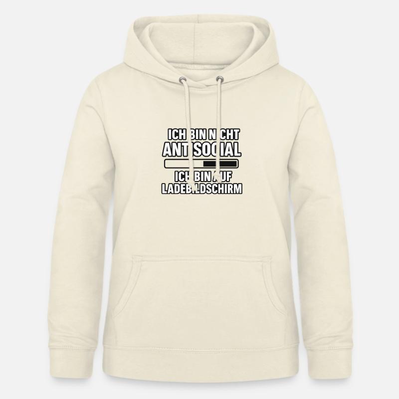 Ladebildschirm-Modus - Frauen Hoodie - Vanille-Milchshake