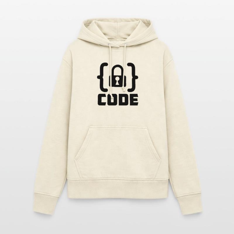 Code mit Sperrprogrammierer Frauen Hoodie