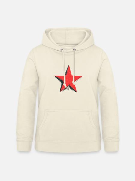 Red Star - Frauen Hoodie - Vanille-Milchshake