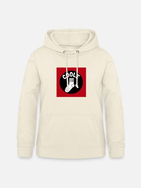 Coole Socke Socken und lustiger Spruch - Frauen Hoodie - Vanille-Milchshake