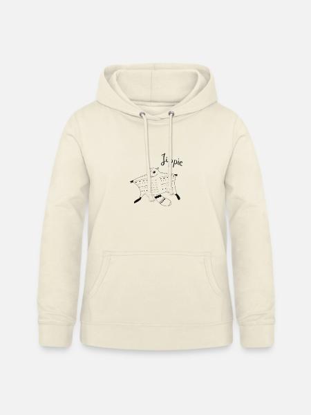 Flughörnchen im Anflug - Frauen Hoodie - Vanille-Milchshake