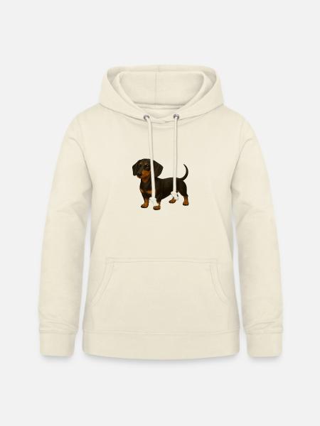 Dackel - Frauen Hoodie - Vanille-Milchshake