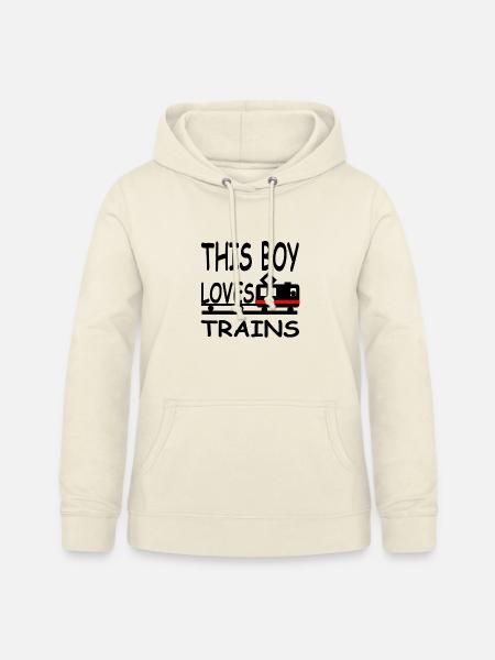 Züge - Frauen Hoodie - Vanille-Milchshake