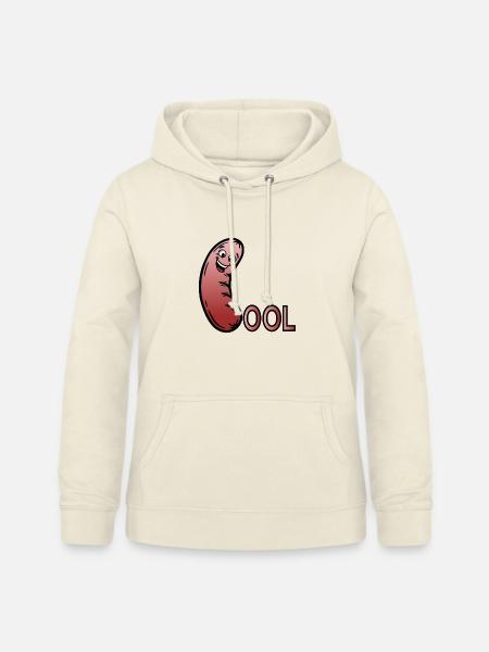 Lustige Wurst - Bratwurst Grillen - Frauen Hoodie - Vanille-Milchshake