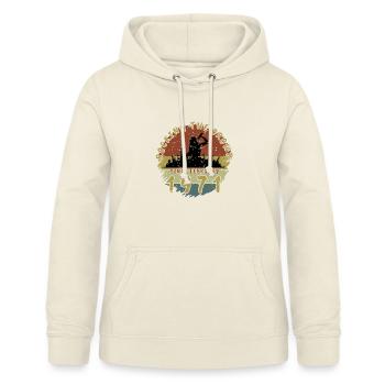 55. Geburtstag Rocking the crowd SNG 02/1971 - Frauen Hoodie - Vanille-Milchshake - Vorne - AI Model Female 172 light (172cm)