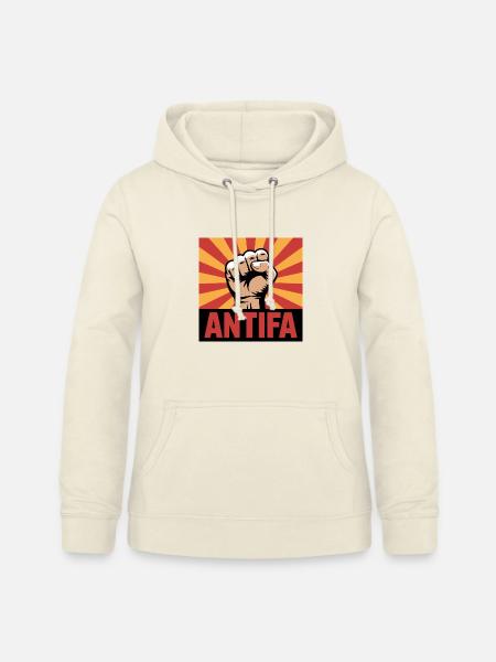 Antifa - Antifascist Merch - Frauen Hoodie - Vanille-Milchshake