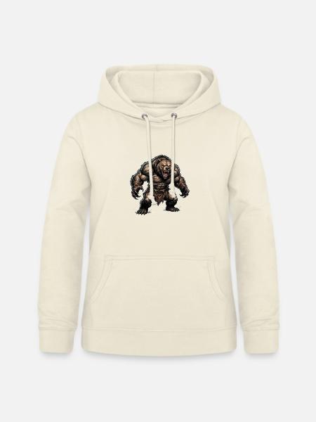 Bärenjunge - Frauen Hoodie - Vanille-Milchshake