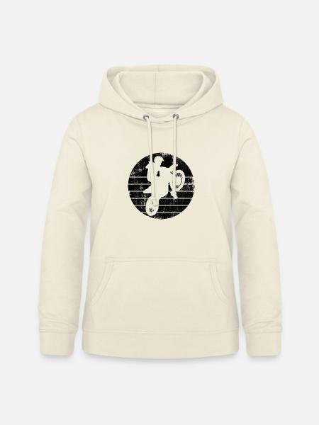 Motocross Fahrer - Frauen Hoodie - Vanille-Milchshake