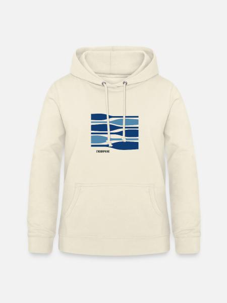 Endorphine – Paddeln mit gutem Gefühl - Frauen Hoodie - Vanille-Milchshake