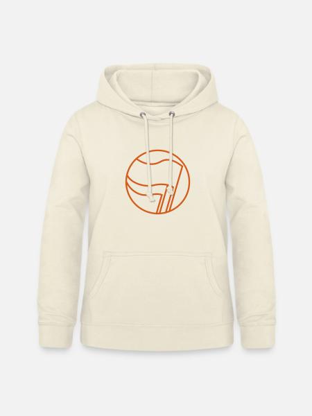 antifa orange - Frauen Hoodie - Vanille-Milchshake