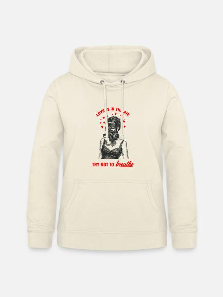 Liebe in der Luft - Frauen Hoodie - Vanille-Milchshake