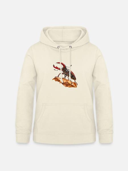 Hirschkäfer - Frauen Hoodie - Vanille-Milchshake
