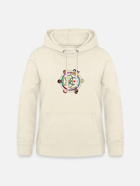 Hand in Hand - Gemeinschaft & Inklusion - Frauen Hoodie - Vanille-Milchshake