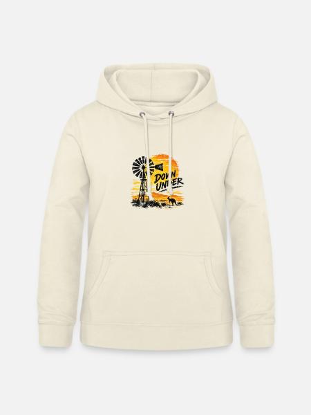 Australia - Down Under - Australien - Windrad - Frauen Hoodie - Vanille-Milchshake