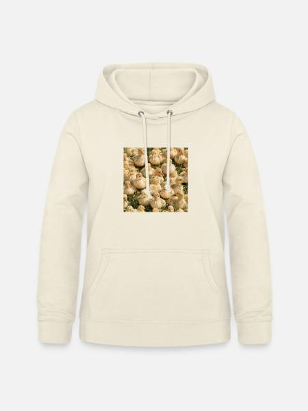 Gelbe Entenküken auf Gras - Frauen Hoodie - Vanille-Milchshake