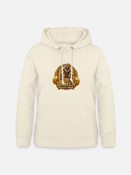 Gorilla Workout Bodybuilding - Frauen Hoodie - Vanille-Milchshake