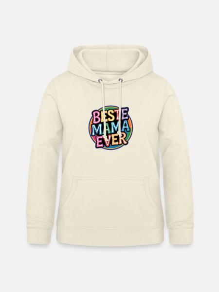 Beste Mama - Frauen Hoodie - Vanille-Milchshake