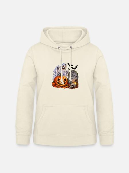 Süßes oder Saures Halloween - Frauen Hoodie - Vanille-Milchshake