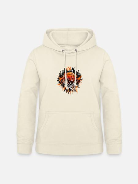 Königlicher Korb Graffiti - Frauen Hoodie - Vanille-Milchshake