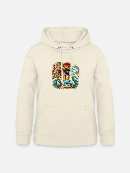 Tropensurfer-Ausbilder - Frauen Hoodie - Vanille-Milchshake