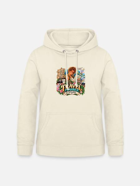 Traumvoller Reiseplaner - Frauen Hoodie - Vanille-Milchshake